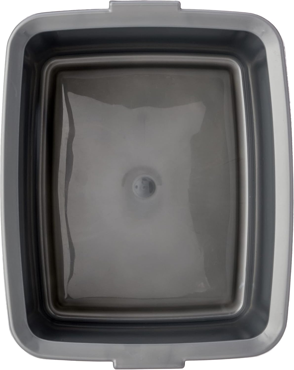 Addis 502813 Plastic Butler Large Rectangular Bowl, Metallic Silver, 12.5L 11