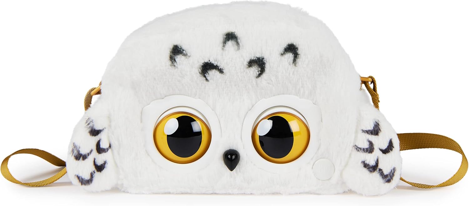 Purse Pets Wizarding World Harry Potter Hedwig Interactive Plush Pet & Crossbody Bag 4