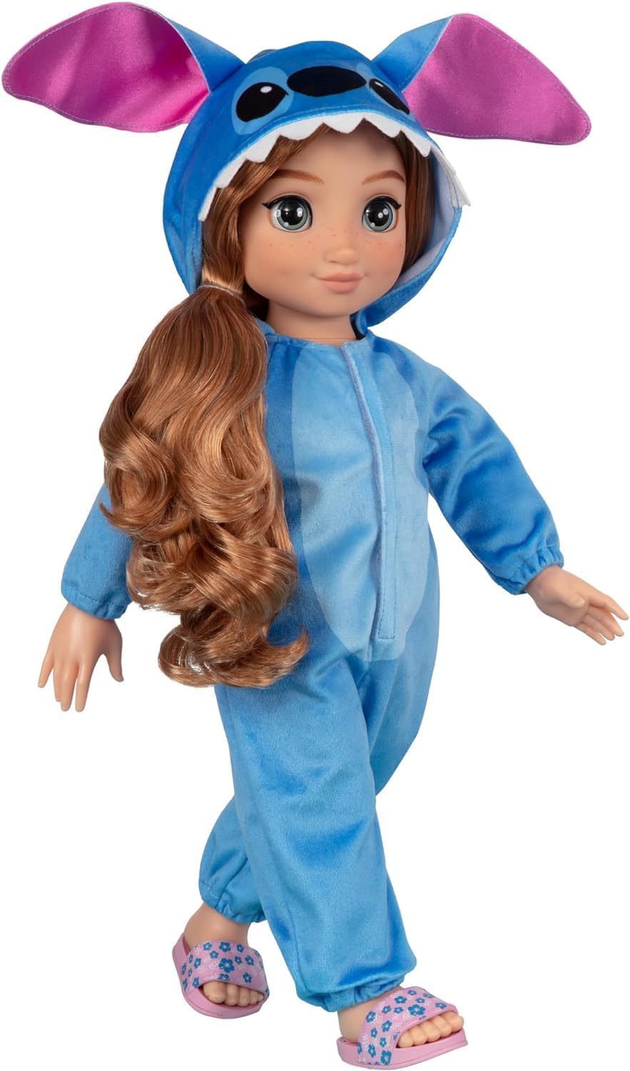 Disney ILY 4EVER Stitch 45cm Doll with Strawberry Blonde Hair - Fashion Playset for Girls 6+ 1