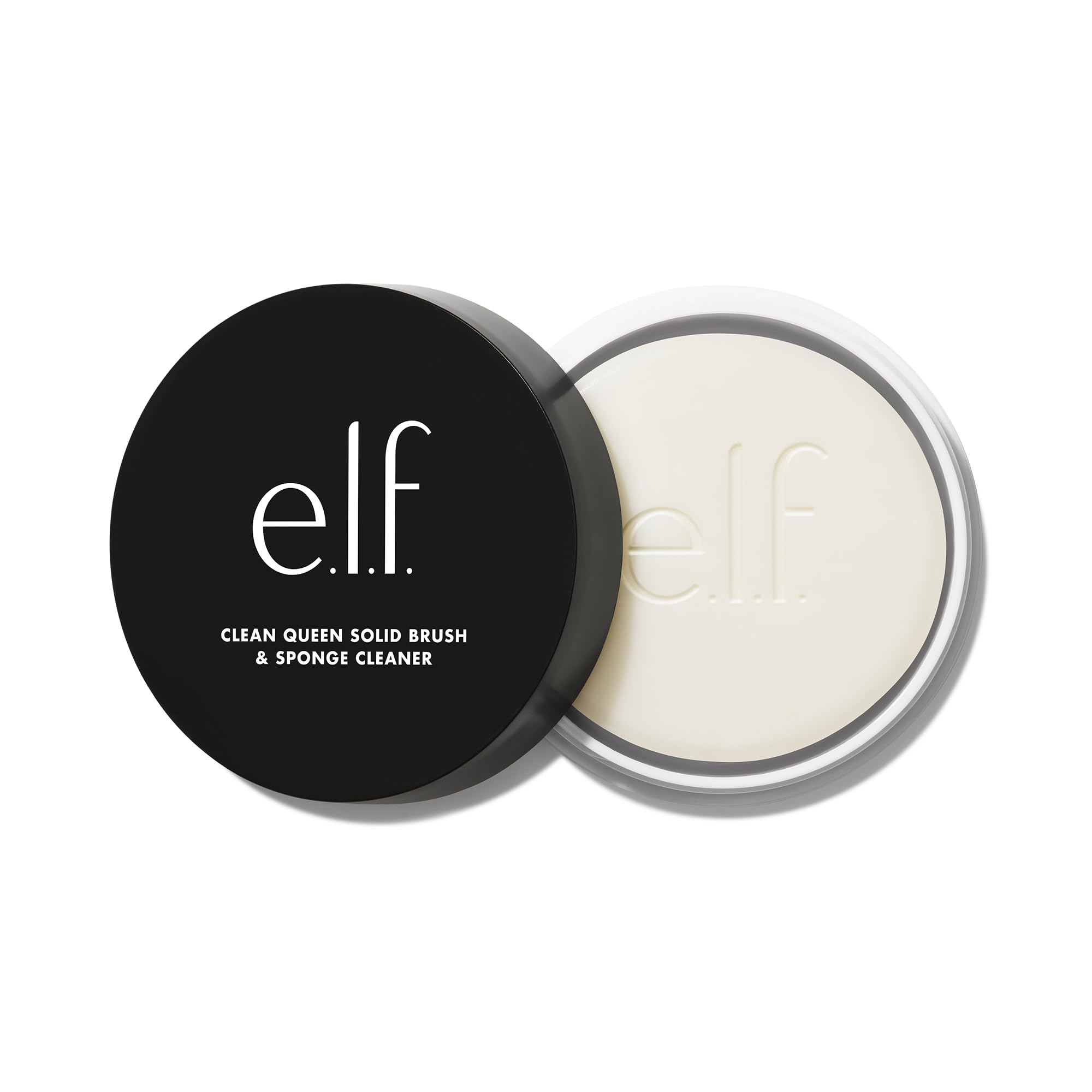 e.l.f. Clean Queen Solid Brush & Sponge Cleaner - Water-Activated Soap Bar | 1.5 Ounce 1