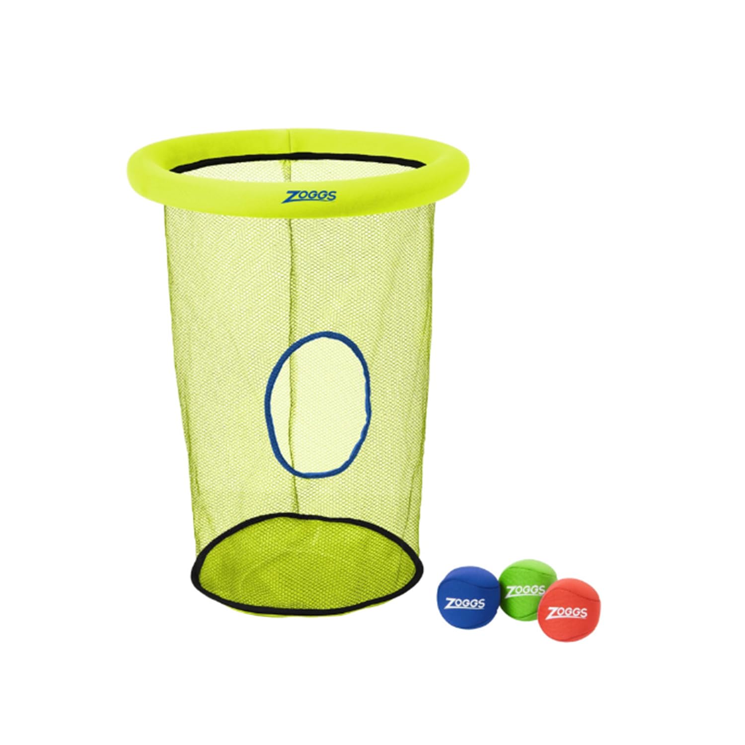 Zoggs Dive & Drop Underwater Netball Basketball Game - Ages 3+ | Floating Hoop & 3 Sinking Balls 1
