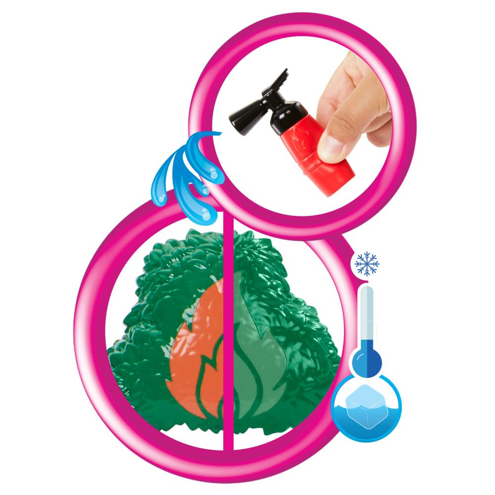 Barbie Careers Firefighter Doll & Playset with Fire Station, Tree, 2 Pets, 16-Piece Set for Kids 3+ 10