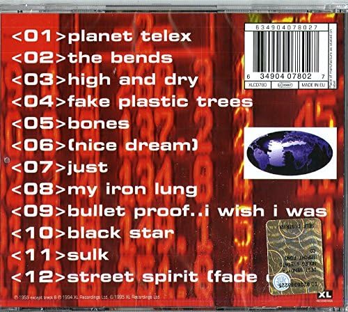 Radiohead - The Bends Audio CD