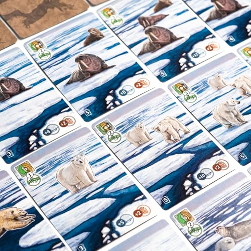 2Tomatoes Games Through Ice and Snow Arctic Exploration Board Game