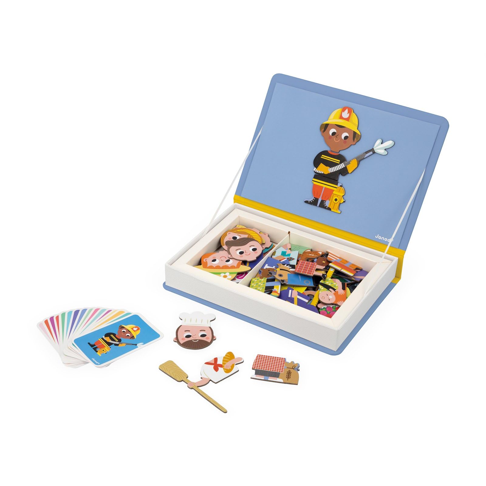 Janod Magnéti"Book Occupations - Magnetic Educational Game for Ages 3+