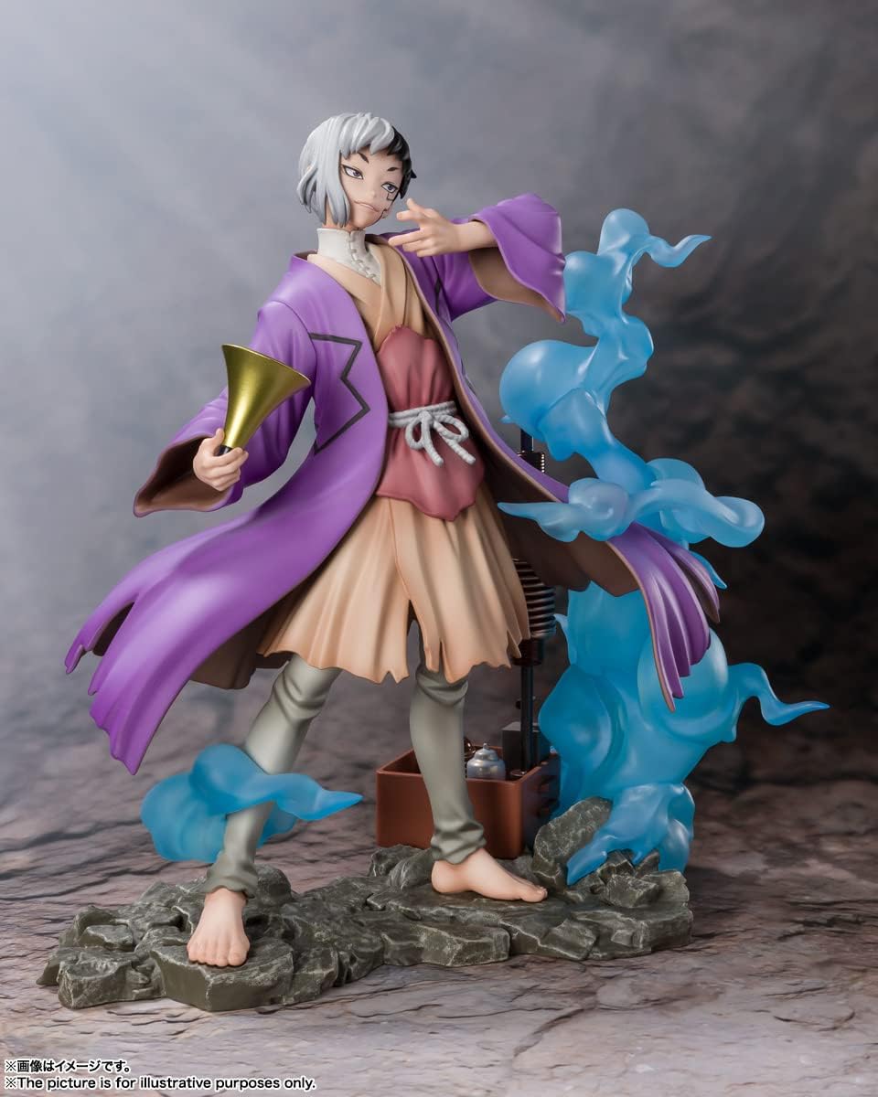 TAMASHII NATIONS FiguartsZERO Dr. Stone - Gen Asagiri PVC Statue (63735-2)