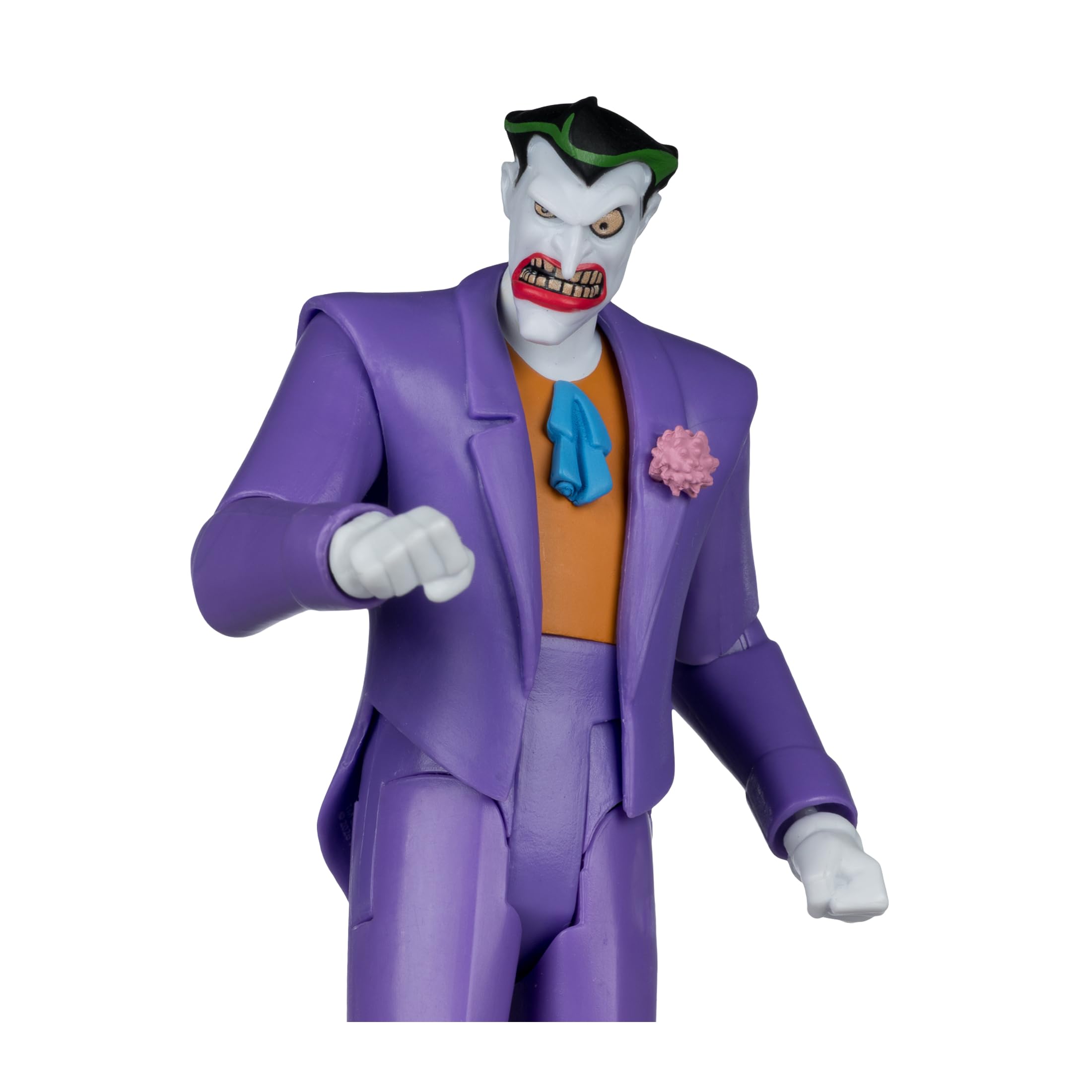McFarlane Batman: The Animated Series The Joker 6in Action Figure | Build-A Figure Piece Included 4