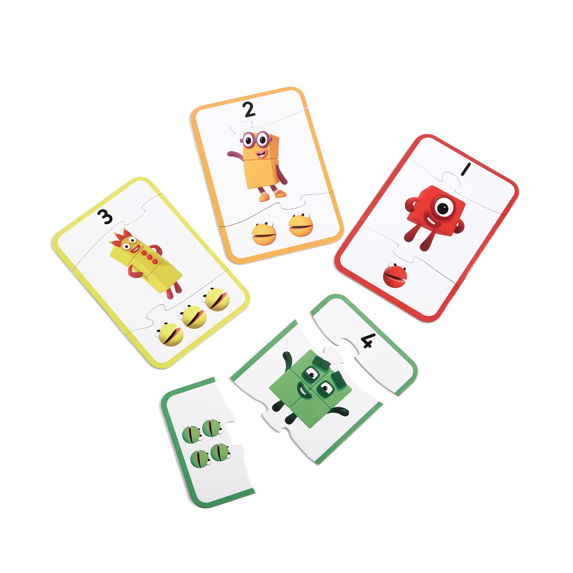 Learning Resources Numberblocks Counting Puzzle Set - Educational 1-20 Number Recognition for Ages 3+ 10
