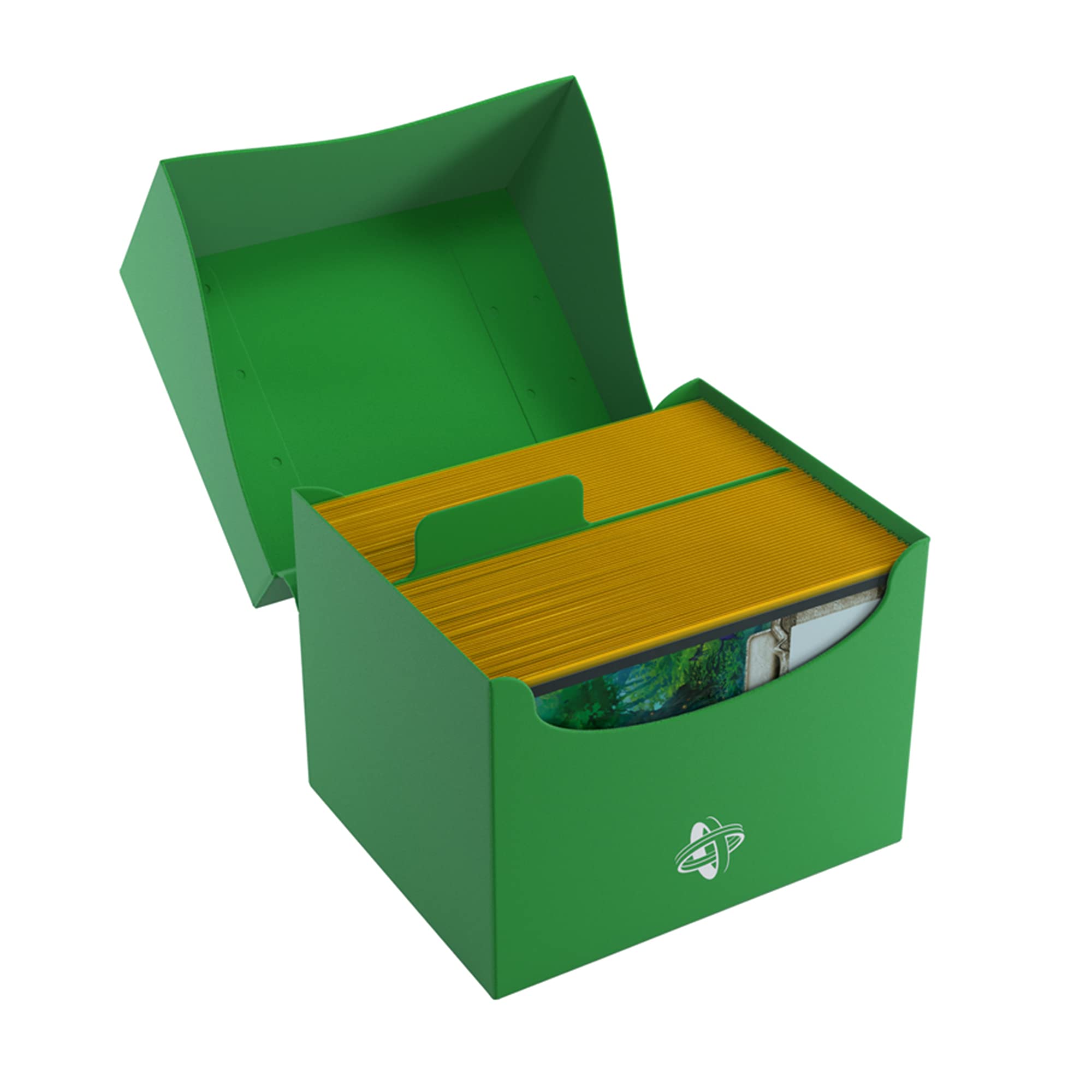 Gamegenic Side Holder 100+ XL - Green | Holds 100 Double-Sleeved Cards 3