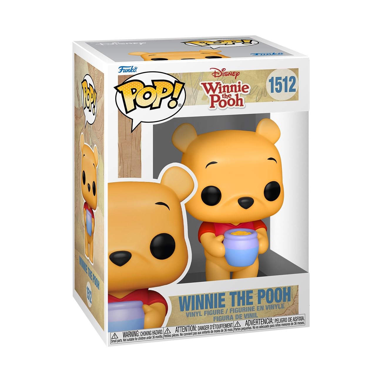 Funko Pop! Disney: Winnie the Pooh - Winnie the Pooh Collectable Vinyl Figure | 3.75 in