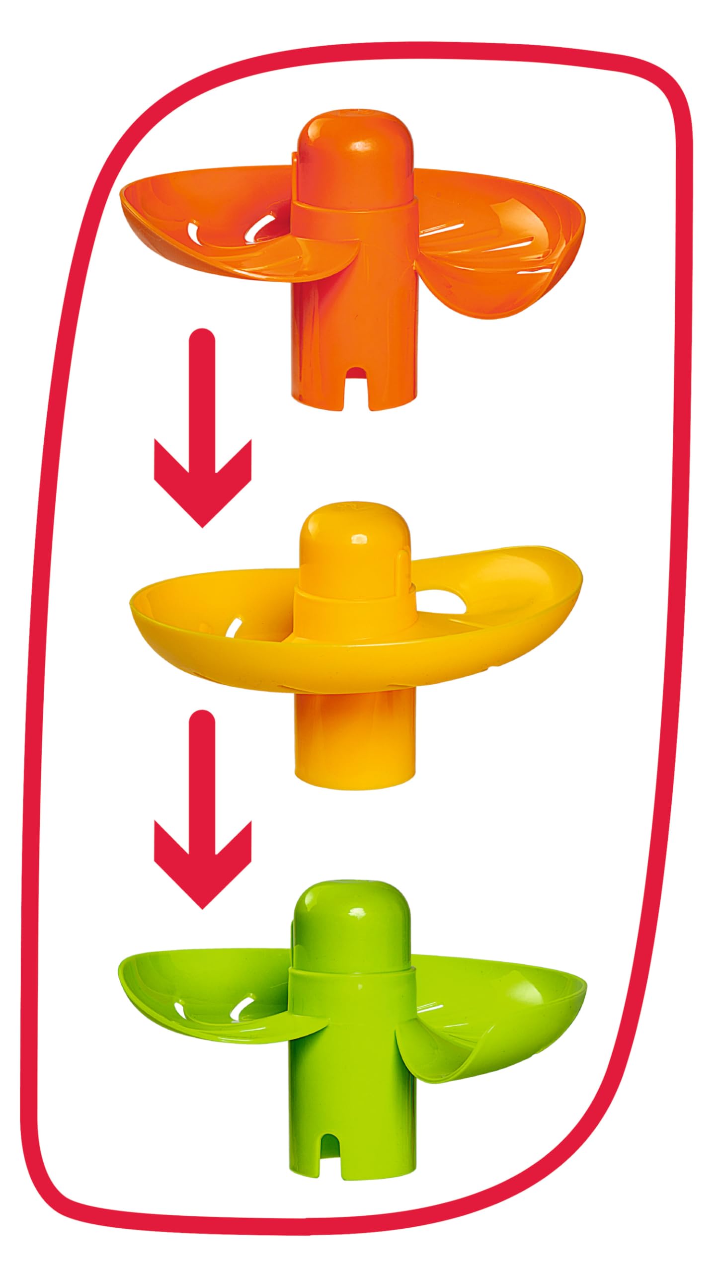 Simba ABC Ball Circuit Marble Run Tower | 5 Rainbow Levels | Includes 3 Balls | Ages 12m+ 3
