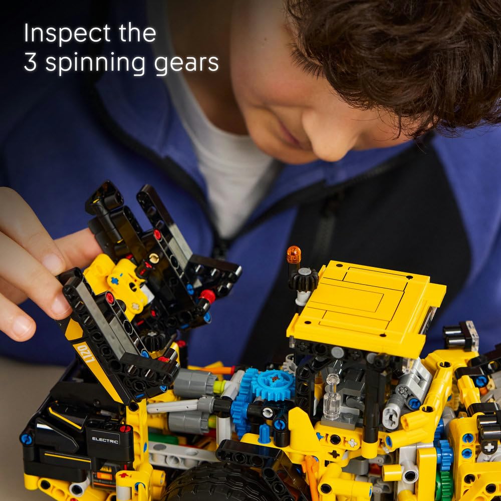 LEGO Technic Volvo L120 Electric Wheel Loader - 973-Piece Building Set for Ages 9+ 6