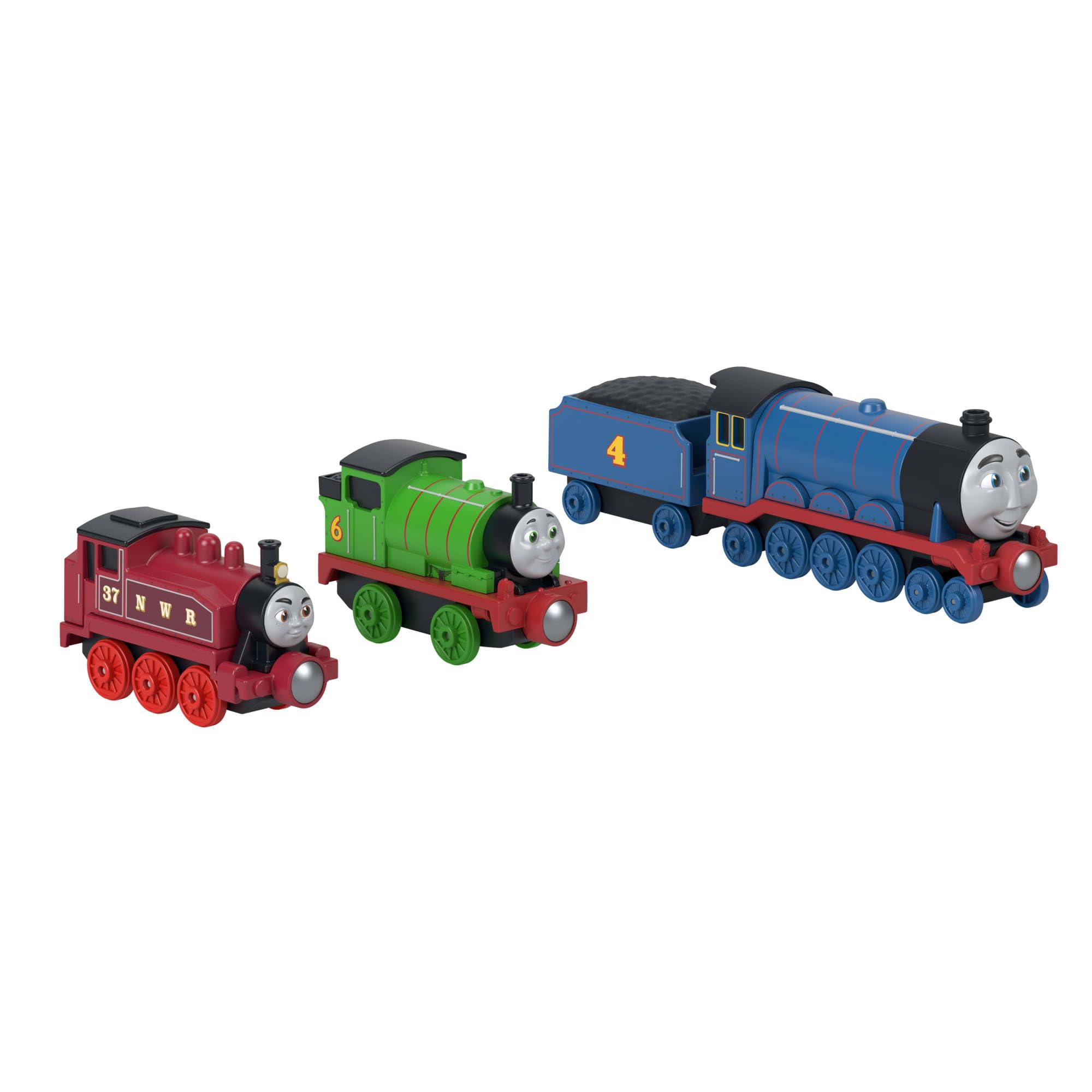 THOMAS & FRIENDS Die-Cast Train Multipack of 3 (Thomas, Diesel, James) | Ages 3+ 1
