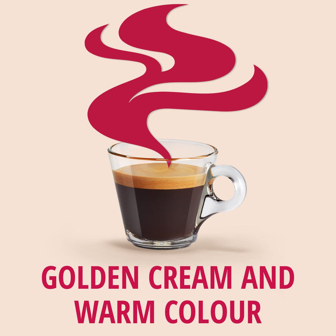 Lavazza Caffè Crema Classico - Roasted Whole Coffee Beans with Chocolate and Wood Notes