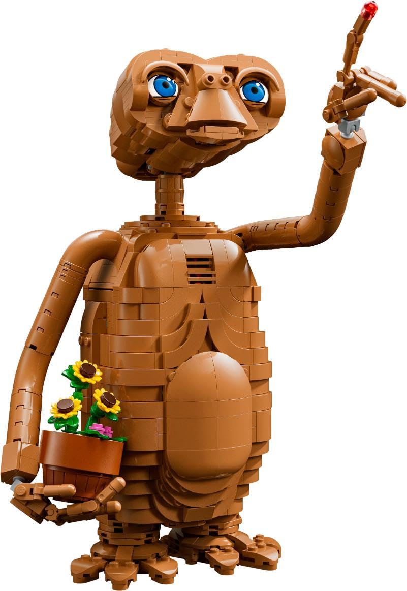 LEGO Ideas E.T. the Extra-Terrestrial Building Set (21370) | 1,226 Pieces | Ages 18+ 4