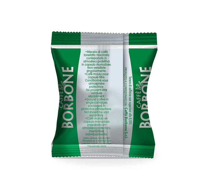 Caffè Borbone Respresso Dek Decaffeinated Coffee Blend - 100 Capsules