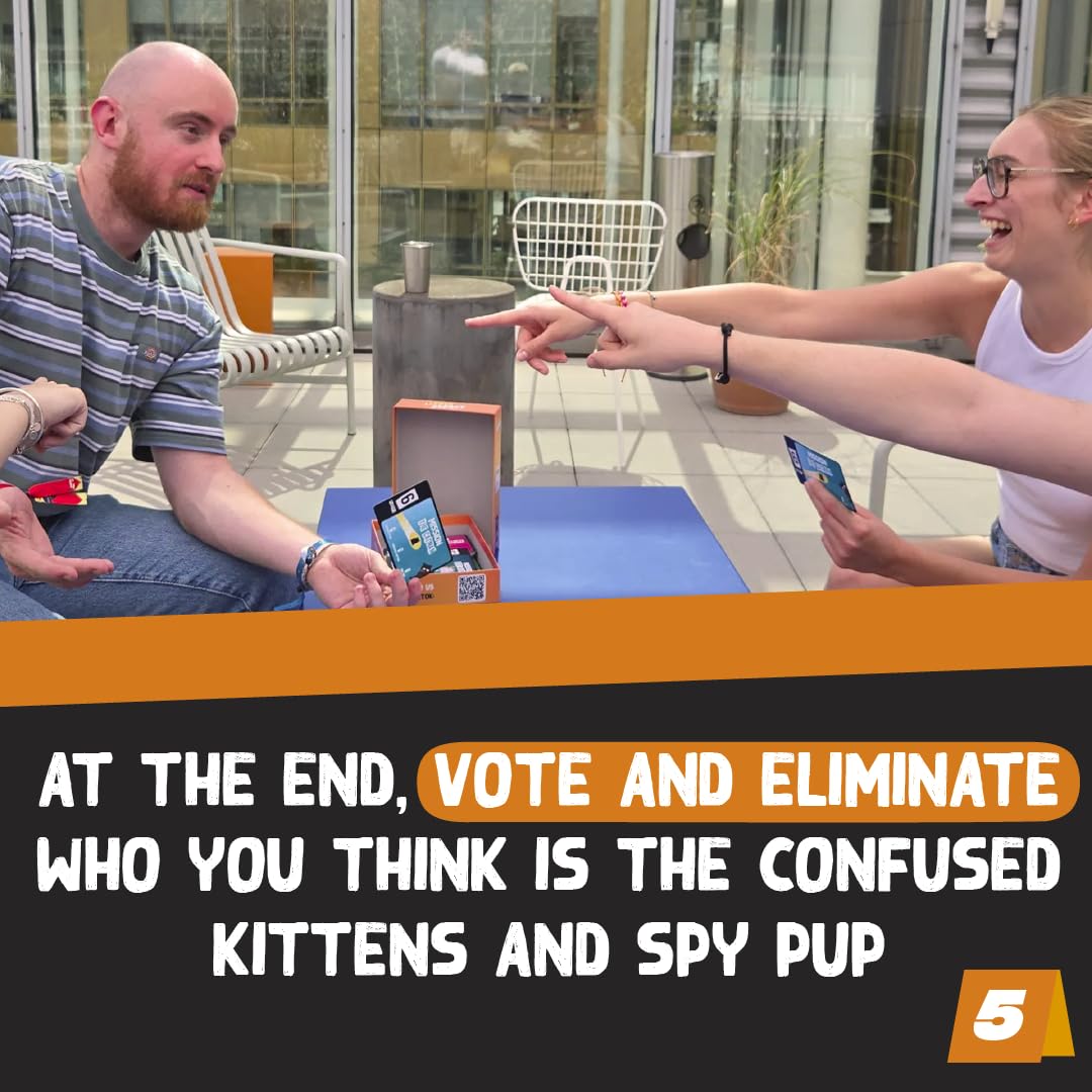 Exploding Kittens Little Secret Bluffing Card Game