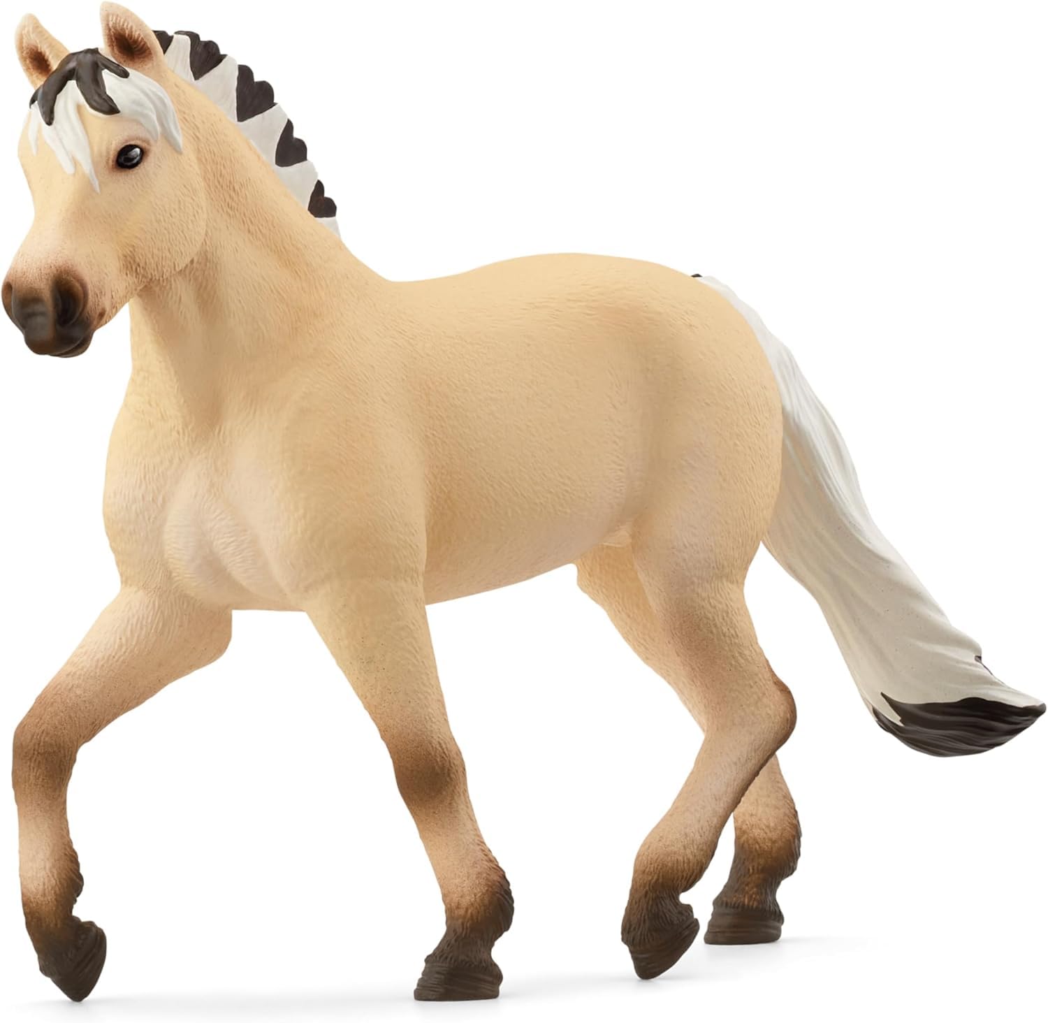 SCHLEICH Norwegian Fjord Horse Mare Figure 13980 | Ages 3+ | Cream