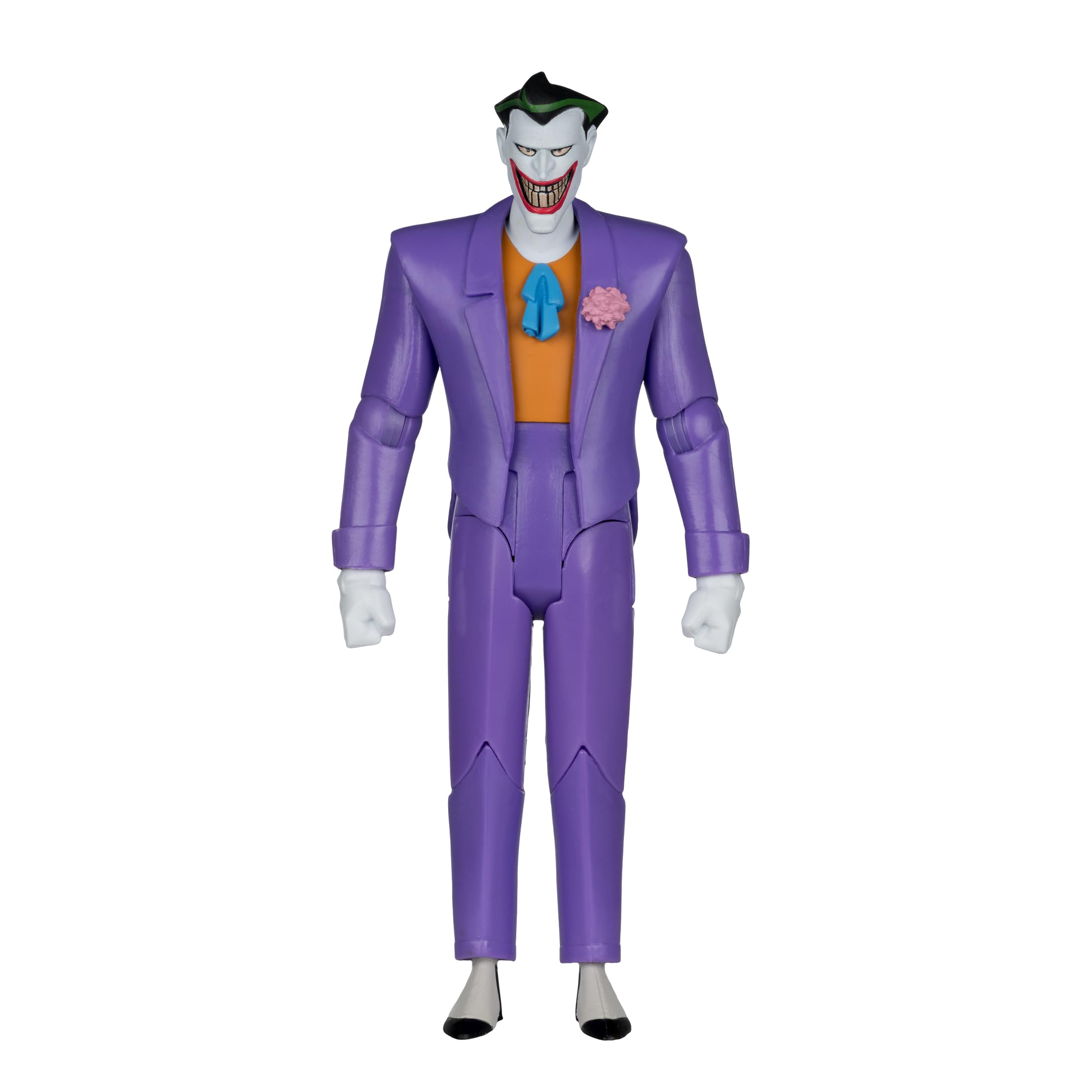 McFarlane Batman: The Animated Series The Joker 6in Action Figure | Build-A Figure Piece Included