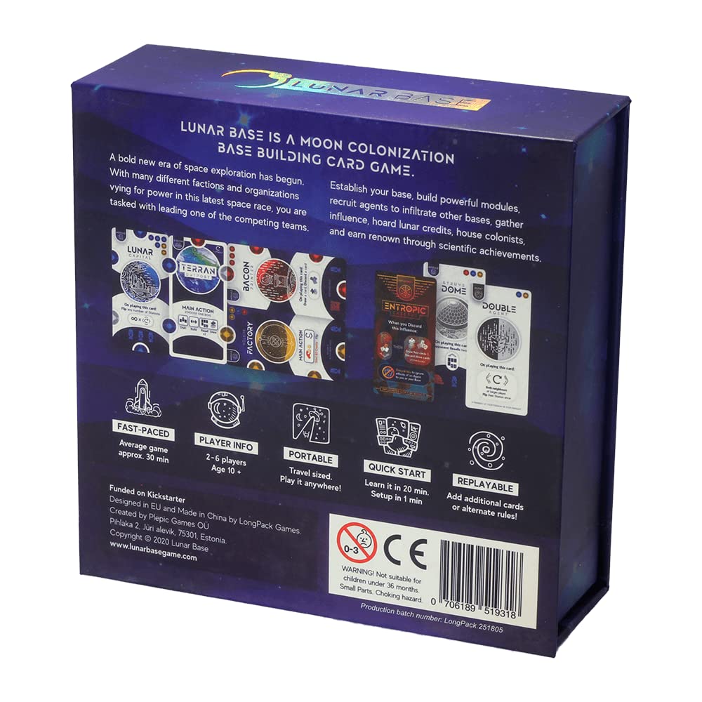 Plepic Games Lunar Base Kartenspiel 3