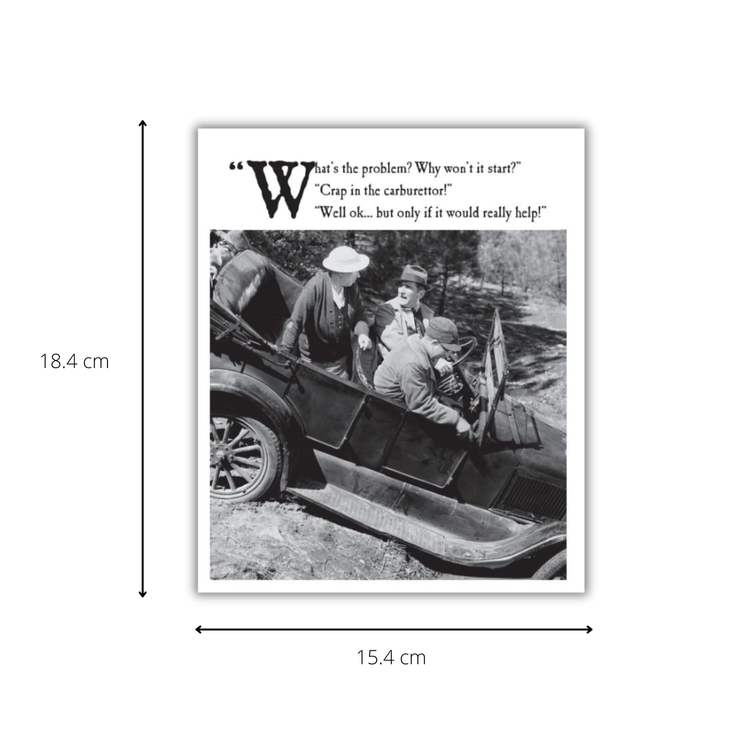 Emotional Rescue Funny Birthday Card for Him | Humor, Envelope Included | 15.4 x 18.4 cm 6