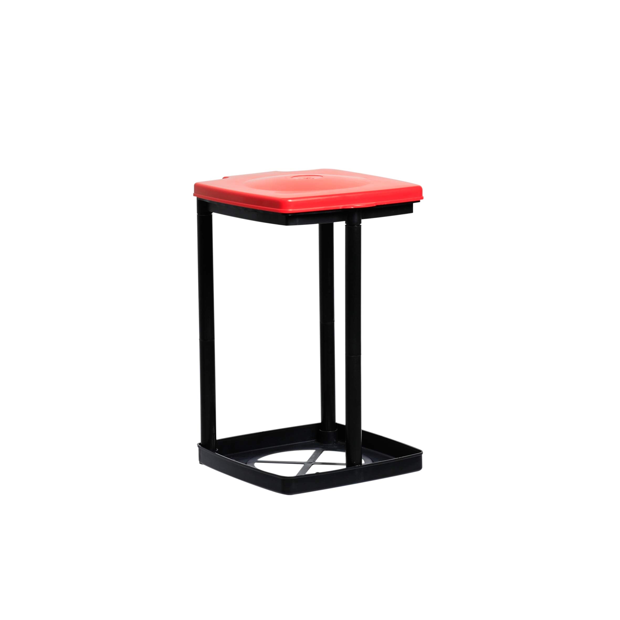 Axentia Top Star Bin Bag Holder Stand - 120L Capacity | Height Adjustable | Plastic 7