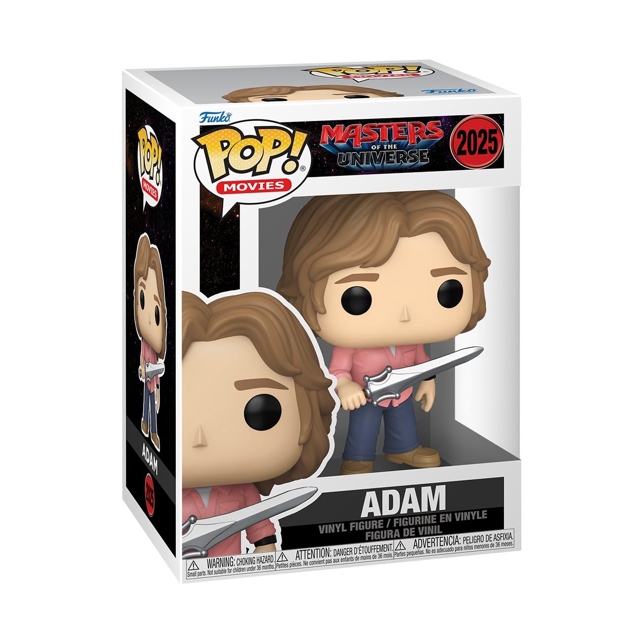 Funko POP! Movies: Masters of the Universe - Adam Collectible Vinyl Figure | Approx 3.75 in 1