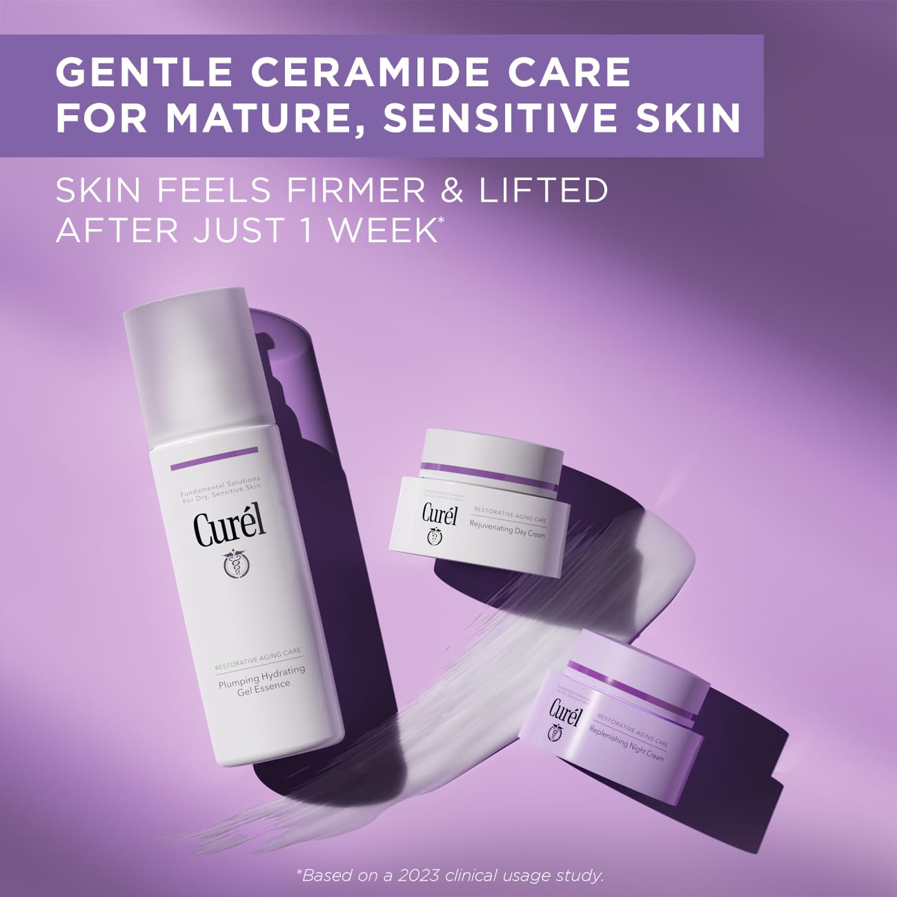 Curel Restorative Aging Care Replenishing Night Cream - Deep Hydration for Dry, Sensitive Skin | 40 ml 2