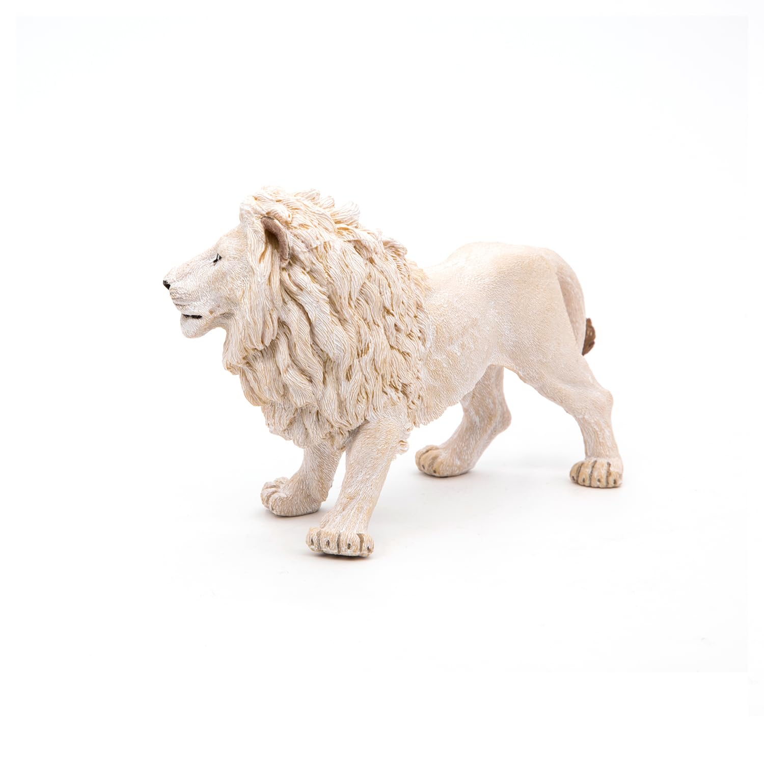 Papo White Lion Figurine - Wildlife Action Figure for Imaginative Play 7