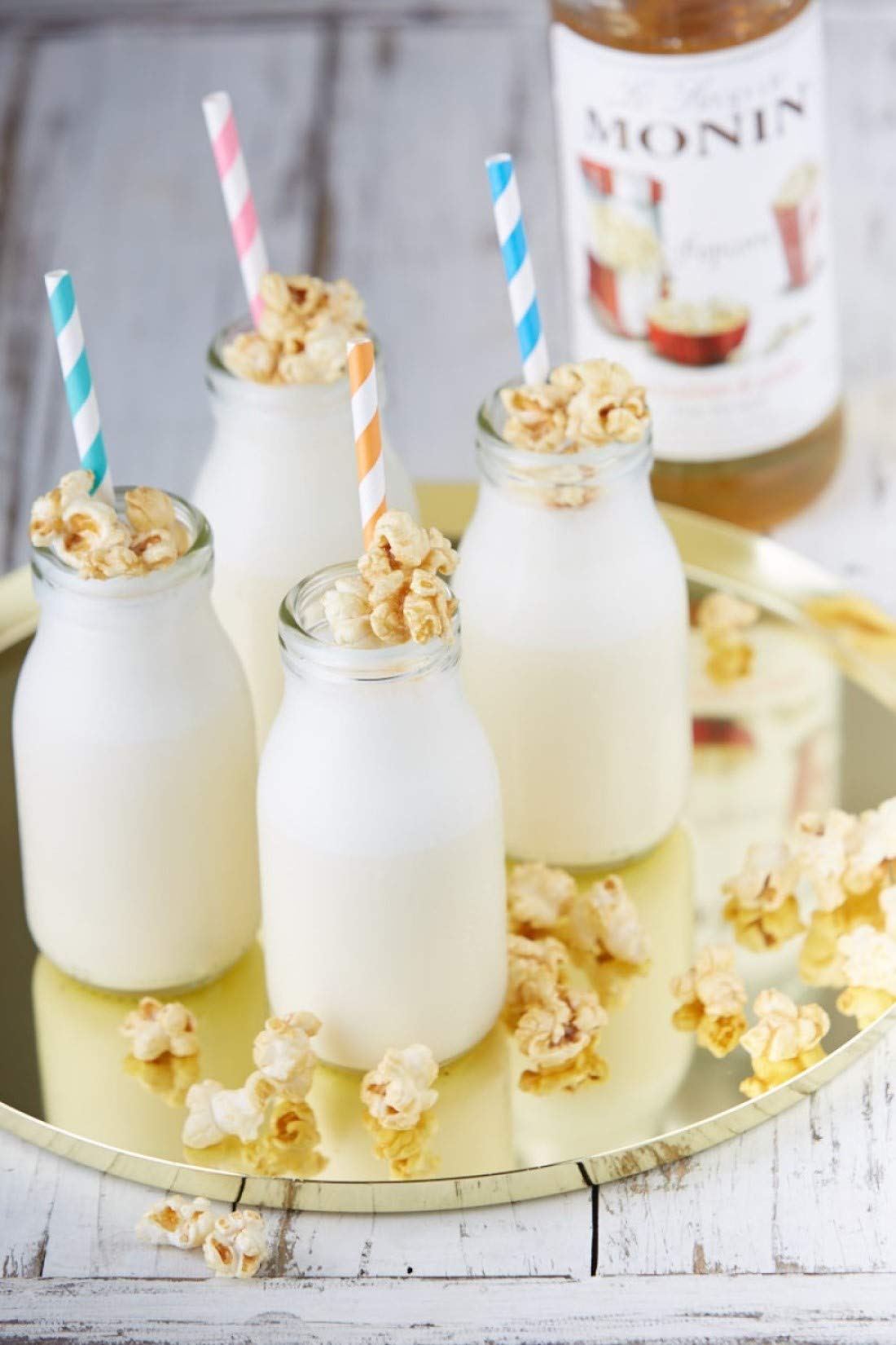 MONIN Premium Popcorn Syrup 700 ml - Beverage Syrup for Coffee, Cocktails & Frappes 3