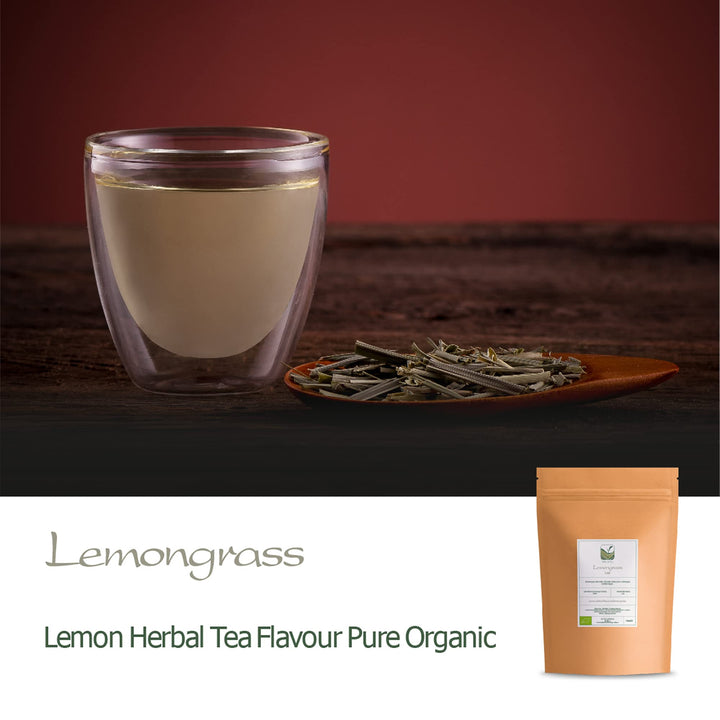 Lemon Grass Organic Herbal Tea - Lemony Sweetness - Lemongrass from Asia