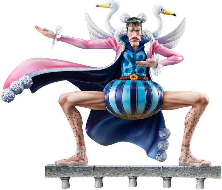 One Piece statuette PVC P.O.P. Playback Memories Mr. 2 Bon Clay 23 cm