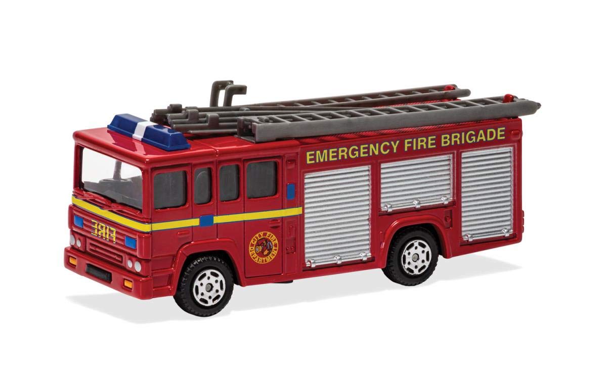 Corgi GS87104 Best of British Fire Engine - Diecast Metal Model Vehicle for Kids & Collectors, Age 3+ 1