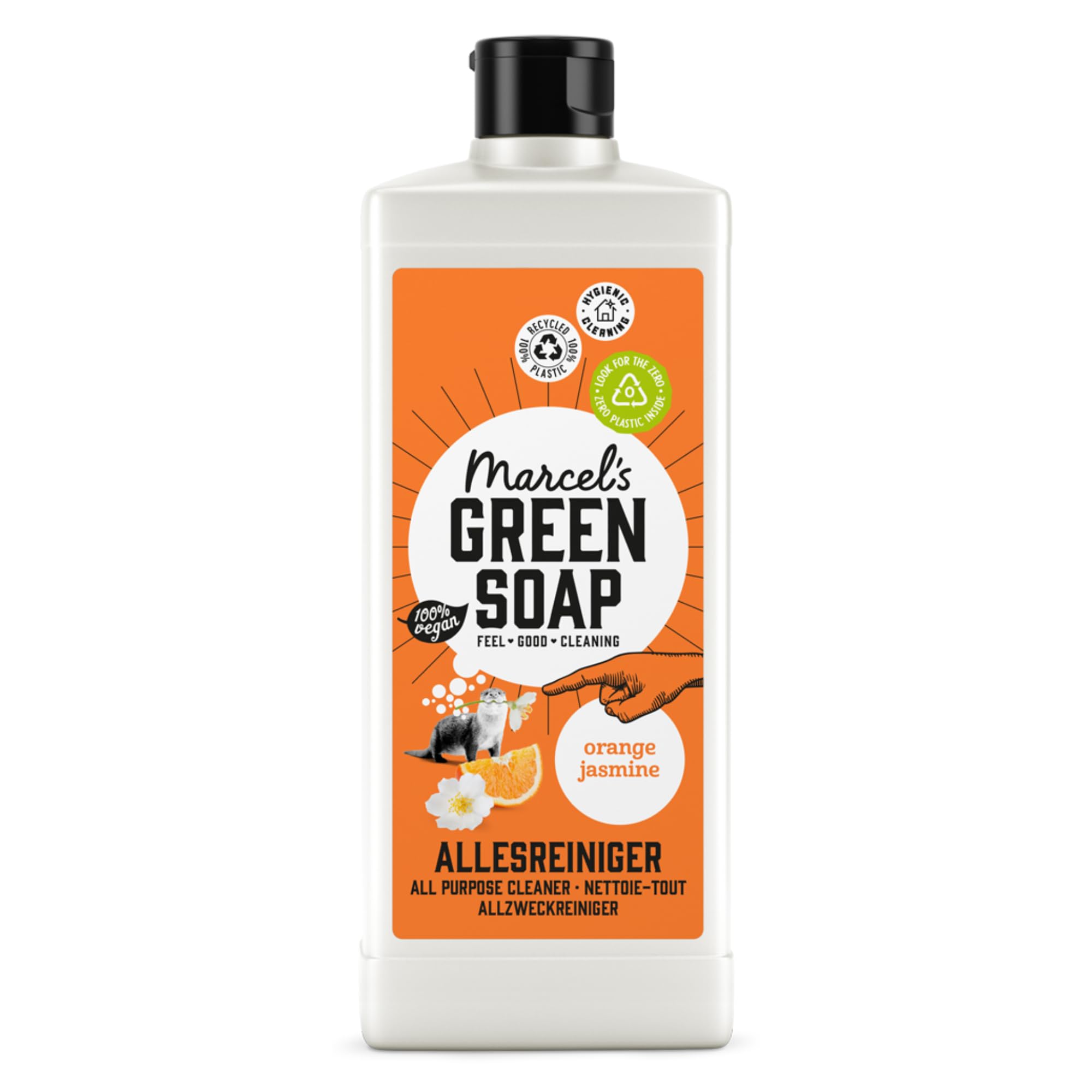 Marcel's Green Soap All Purpose Cleaner Orange & Jasmine 750 ml Microplastic-Free Vegan