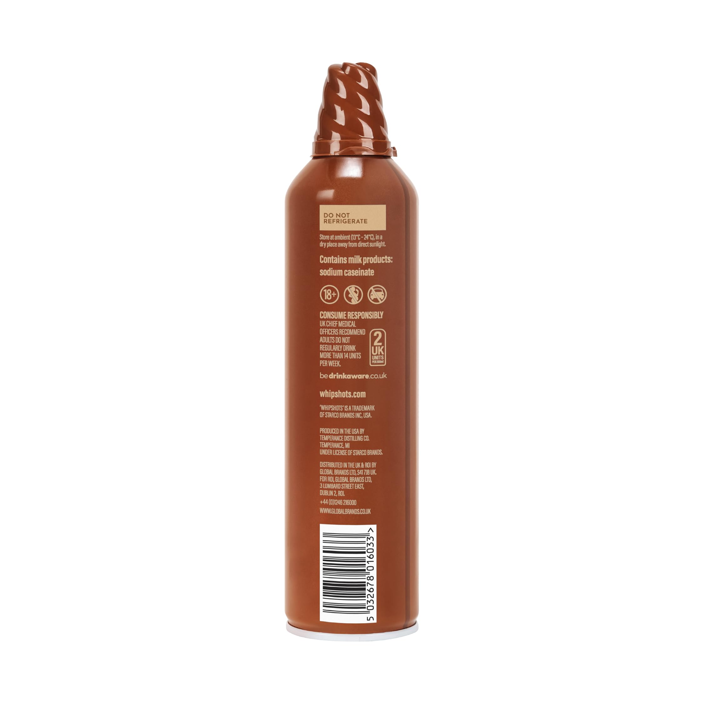 MOCHA WHIPSHOTS | Vodka Infused Whipped Cream | 10% ABV | 200ml