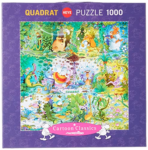Heye Wildlife Mordillo 1000-Piece Jigsaw Puzzle - Family Puzzle Game 1