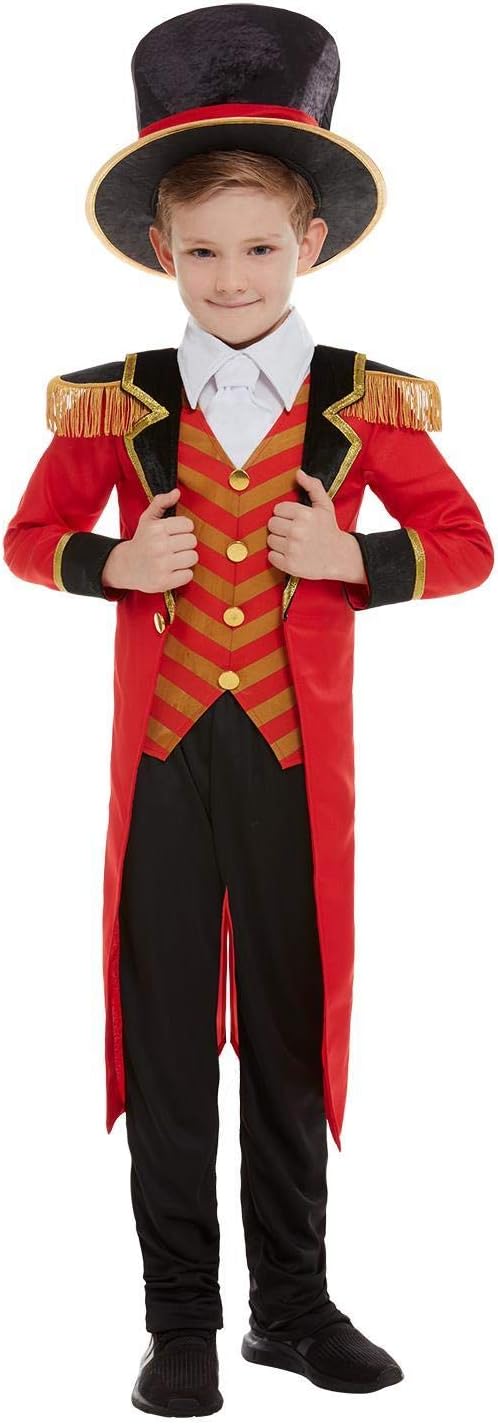 Smiffys Ringmaster Costume - Small/Age 4-6 Years (51021S)