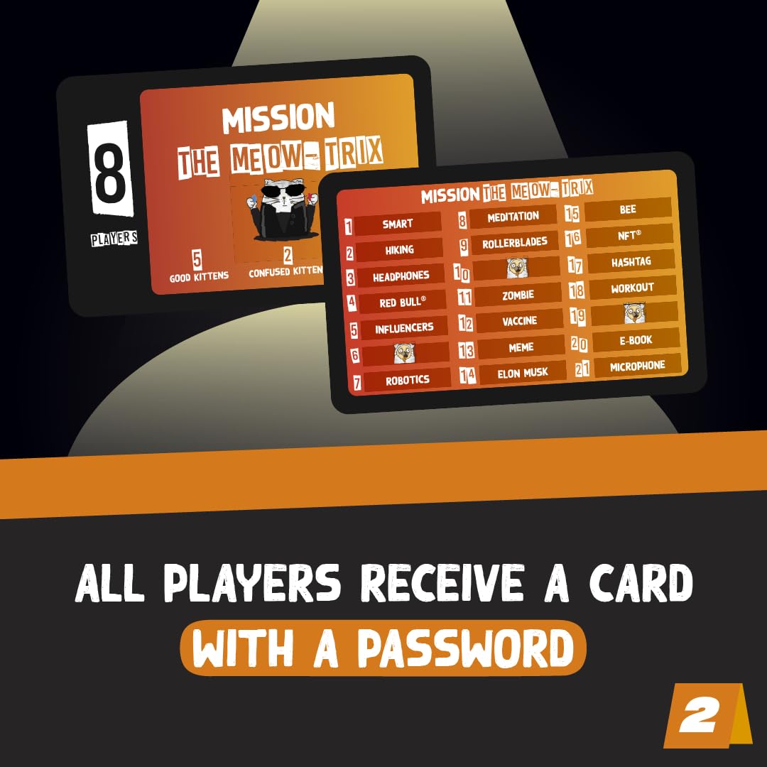 Exploding Kittens Little Secret Bluffing Card Game