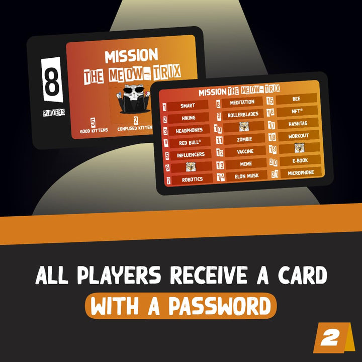 Exploding Kittens Little Secret Bluffing Card Game