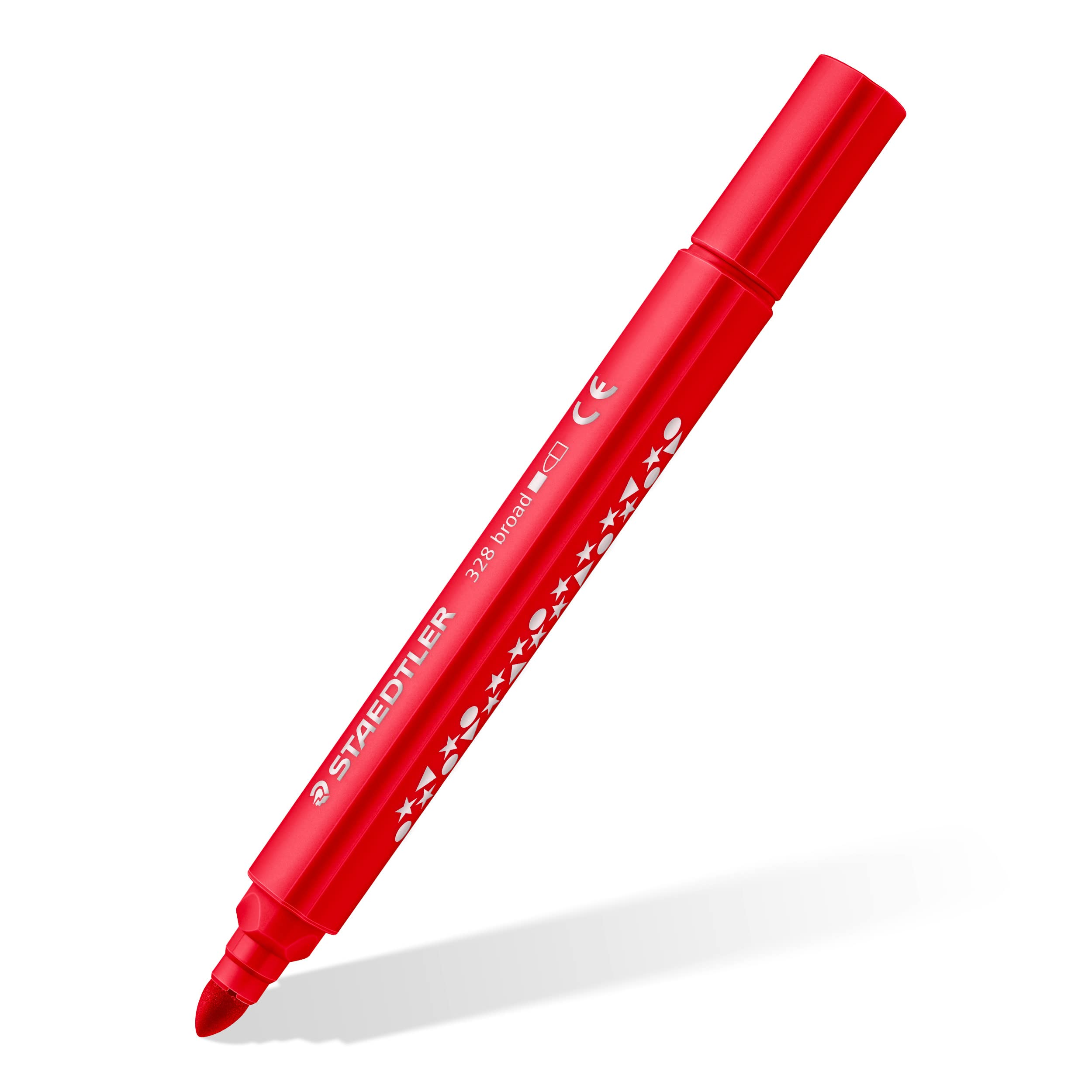 STAEDTLER Noris Jumbo Colouring Markers - Chunky Triangular Barrel | Washable Ink | 12 Assorted Colours 2