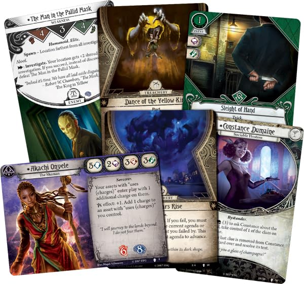 Fantasy Flight Games Arkham Horror: Das Kartenspiel – Der Pfad zur Carcosa-Ermittler-Erweiterung 6