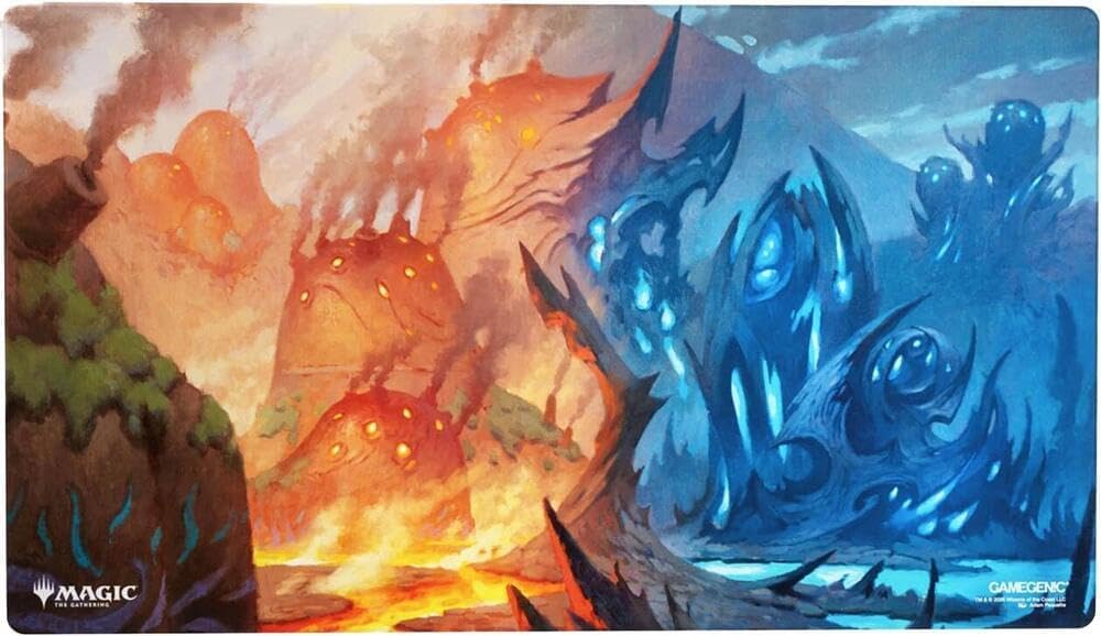 Gamegenic Magic: The Gathering Lorwyn Eclipsed Shiny Playmat - Steam Vents | Rubber 2
