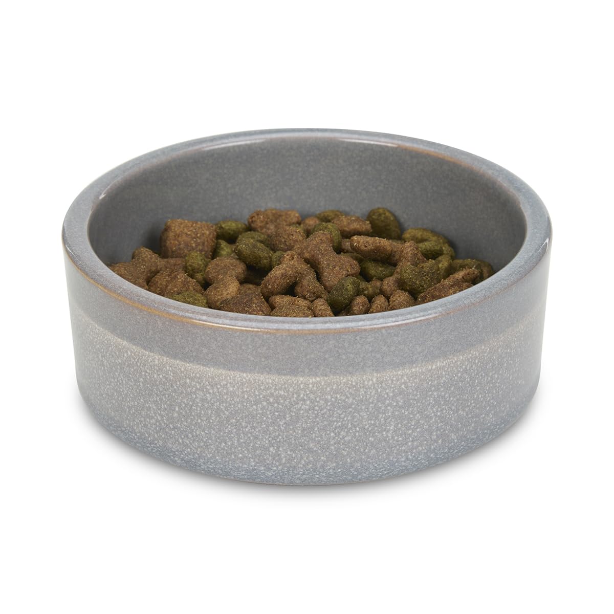 Petface Ceramic Two-Tone Reactive Glaze Pet Bowl - 15 cm Diameter | Heavy & Durable for Dogs 4