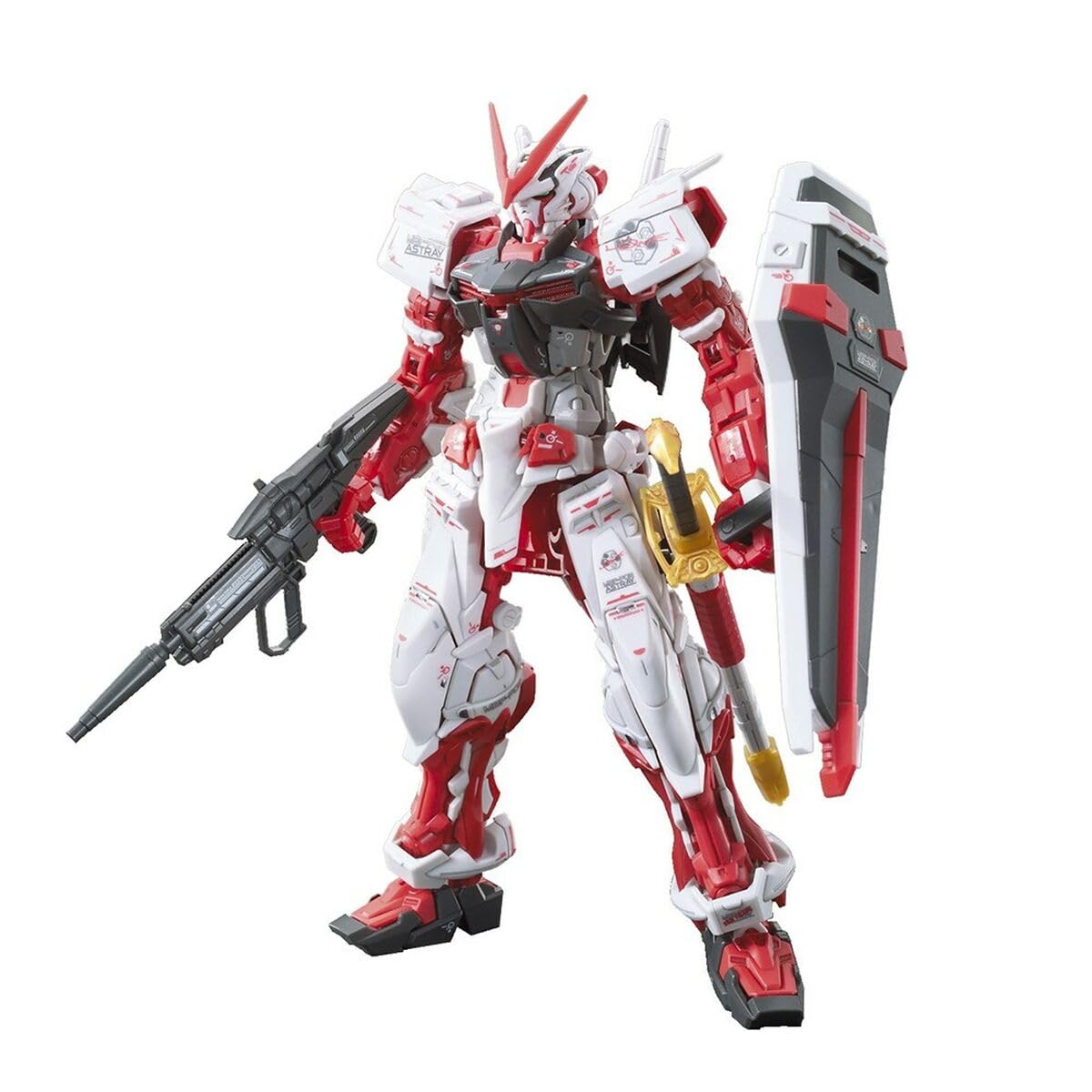 BANDAI SPIRITS RG 1/144 Gundam Astray Red Frame Metallic Ver. Model Kit | Snap-Fit Assembly | Multicolor 1