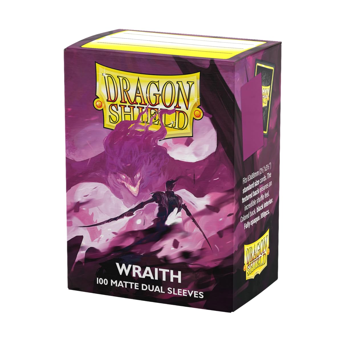 Dragon Shield Wraith Dual Matte Standard Size Card Sleeves (100 Count) 1