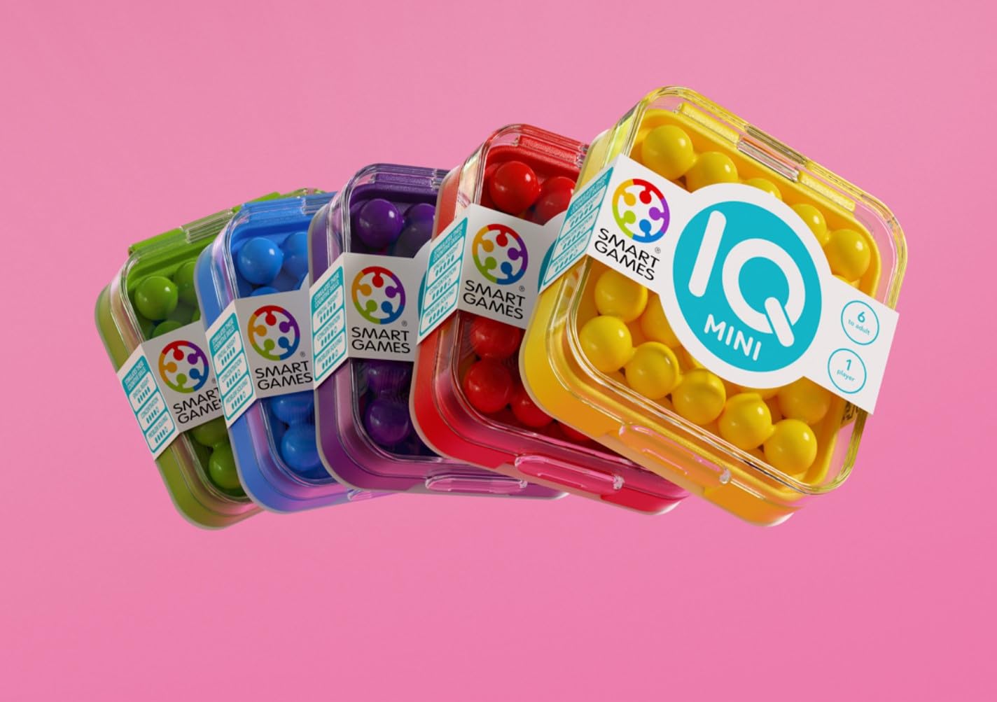 SmartGames IQ Mini Puzzle Game | Portable Travel Size | Logic & Problem Solving | Unisex Children 2