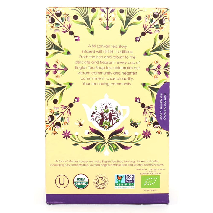 English Tea Shop White Tea Coconut & Passion Fruit Organic Tea 20 Bags