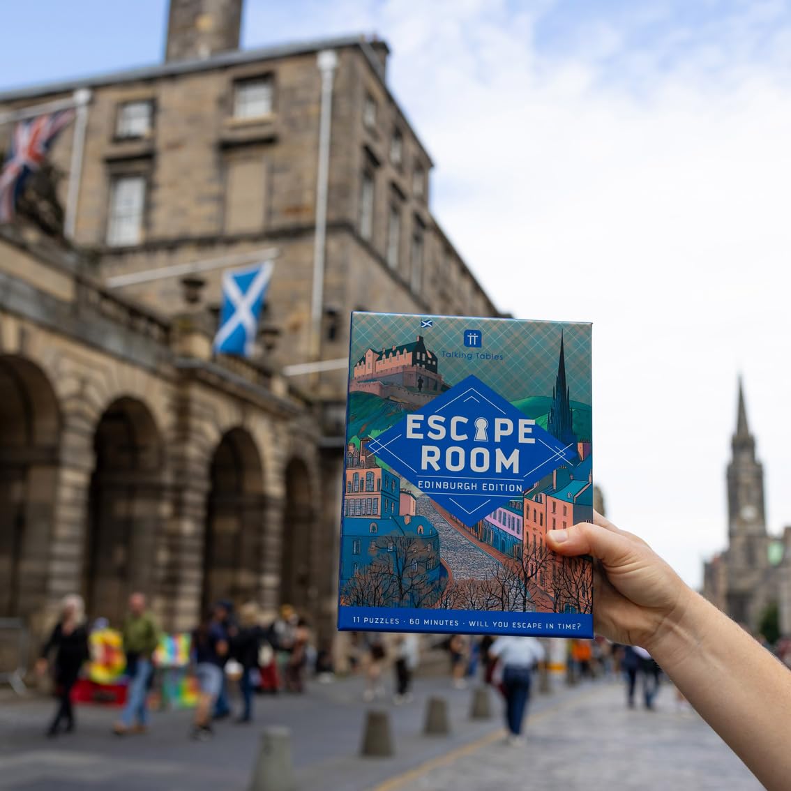 Talking Tables Escape Room Game Night - Edinburgh Edition, Crack the Case Puzzle for Ages 14+ 3