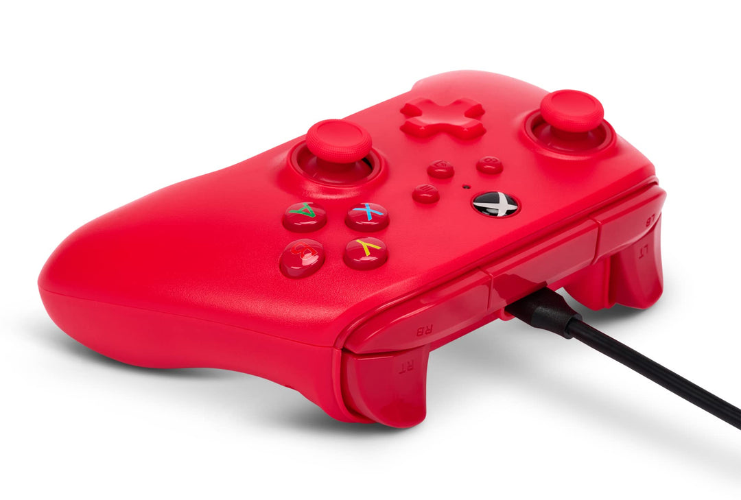 PowerA Wired Controller for Xbox Series X|S, Xbox One, PC - Officially Licensed with Dual Rumble, Impulse Triggers, 10 ft USB-C Cable
