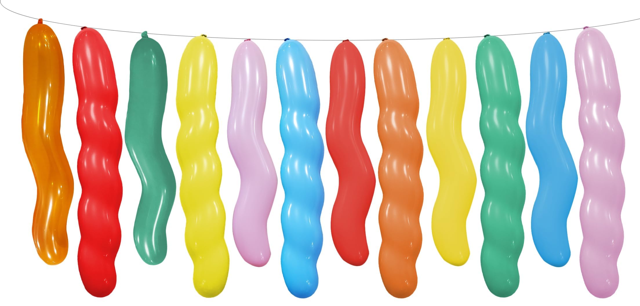 Party Balloons 5198 - Assorted Shapes and Colors Latex Balloons Pack of 100 3